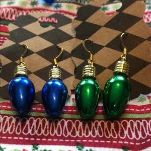 Christmas earrings!